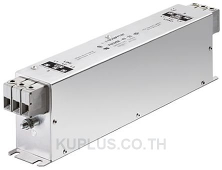 Schaffner FN 3258 Series 100A 3 x 480/277 V ac 0 - 60Hz Chassis Mount RFI Filter, with Terminal Block Terminals