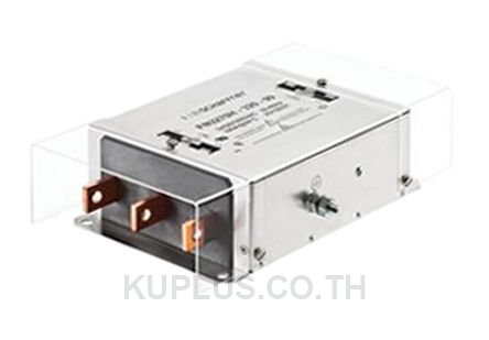 Schaffner FN3270 Series 400A 3 x 520/300 V ac 0 - 60Hz Chassis Mount EMI Filter, with Tab Terminals 3 Phase