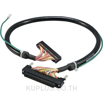 KB40SM-4F1H-LA1-1MB, สาย I/O Interface Cable ToyoGiken KB40SM 40 คอร์ มีชิลด์ (Shielded) ขั้วต่อ 4F-1H ขั้วต่อหักมุมซ้าย (LA1) ยาว 1 ม.