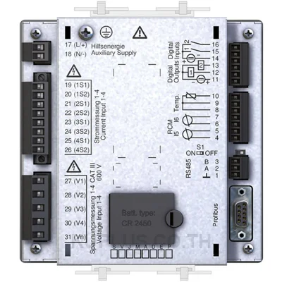 Janitza UMG 509-PRO Power Quality Analyzer (Ethernet, Profibus DP, RS485)
