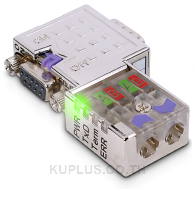 VIPA 972-0DP10 | Profibus Connector W/ LEDs - 90 Degrees