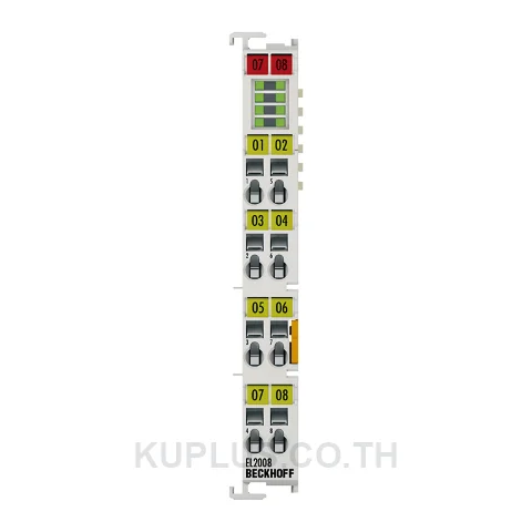 EL2008 EtherCAT Terminal, 8-channel digital output, 24 V DC, 0.5 A