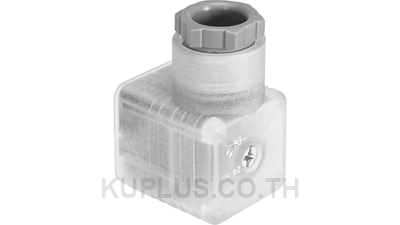 PEV-1/4-WD-LED-24, Angled Plug Socket for Pressure Switch, PEV/VPEV