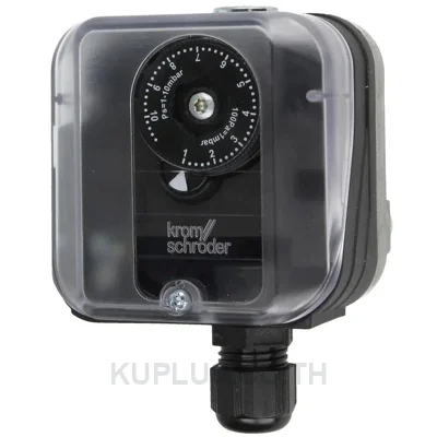 สวิตช์ควบคุมแรงดันแก๊ส Kromschröder DG150U-3 ช่วง 30–150 mbar