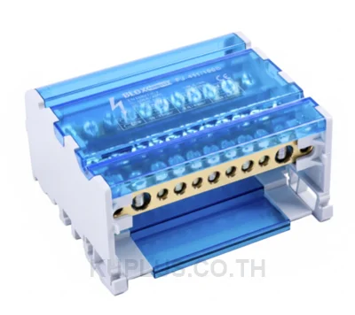 BLOXCONNECT FJ-411/100B บล็อกจ่ายไฟ 4 ขั้ว (Distribution block) ขนาดกระแส 100 แอมป์