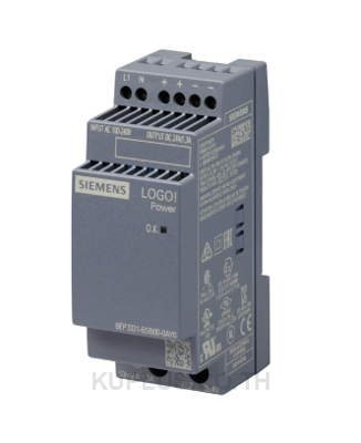 LOGO!POWER 24 V / 1.3 A stabilized power supply input: 100-240 V AC output: 24 V DC / 1.3 A