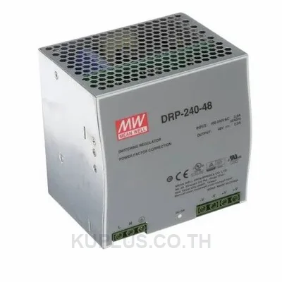 พาวเวอร์ซัพพลายเกาะราง (ติดรางปีกนก DIN) Mean Well DRP-240-48 240 W เอาต์พุต 48 V 5 A