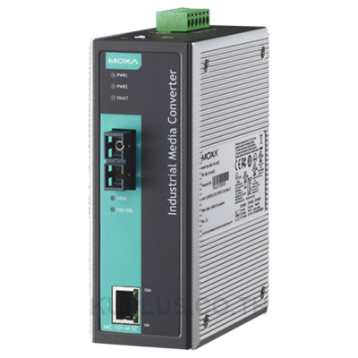 Industrial Media Converter, multi mode, SC, -40 to 75Â°C, IECEx Certification Approval