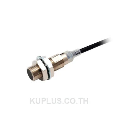 E2E-X4B1T12 2M, Proximity sensor, inductive, nickel-brass, short body, M12, shielded, 4 mm, DC, 3-wire, PNP NO, IO-Link COM3, 2 m cable
