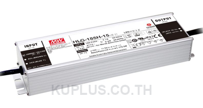 HLG-185H-48A, LED Driver 187W 3.9A 43 - 53V IP65