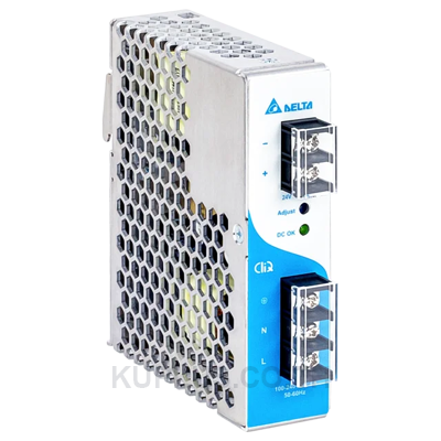 DIN Rail Power Supply Input 100 VAC to 240 VAC Output 24V 60W 2.5A