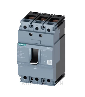 3VA1116-1AA36-0AA0, สวิตช์ดิสคอนเนคเตอร์ (Switch Disconnector) Siemens SENTRON 3VA1 160 A 690 V AC 3 โพล แบบติดตั้งคงที่/ด้านหน้า