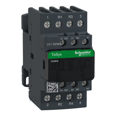 Contactor, 4 Poles, 2NO + 2NC, 40A @ 440V, 48V Coil