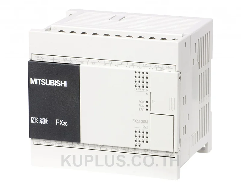 FX3S Base Unit AC100-240V;16 Inputs DC24V;14 Relay Outputs